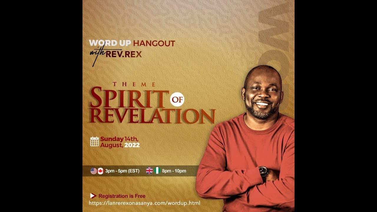 The Spirit Of Revelation | Word Up