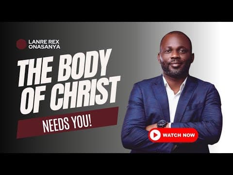 The Body Of Christ Needs You - Play Your Part | Word Up
